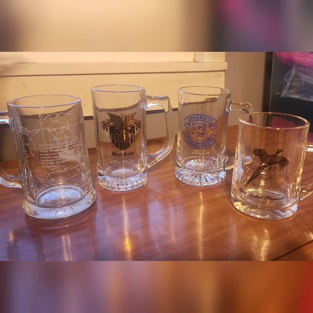 Set of beer mugs